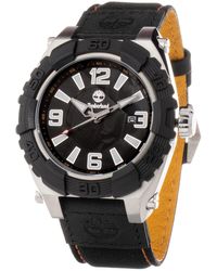 Timberland - Herrenuhr Quartz Silber Schwarz - Lyst