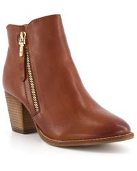Dune - Ladies Paice Western Ankle Boots - Lyst