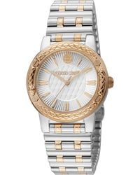 Roberto Cavalli - Rc5L033M0105 Quartz Stainless Steel 5 Atm 32 Mm Watch - Lyst