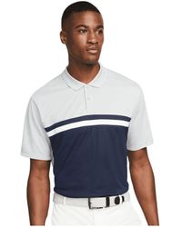 Nike - Victory Dri-Fit Golf Polo Shirt (Light Smoke/Obsidian) - Lyst