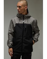 BoohooMAN - Active Colour Block Waterproof Regular Fit Jacket - Lyst