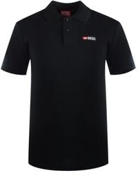 DIESEL - T-Smith-D Polo Shirt Cotton - Lyst