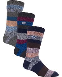 Heat Holders - 3 Pack Multipack Insulated Thermal Socks For Winter - Lyst