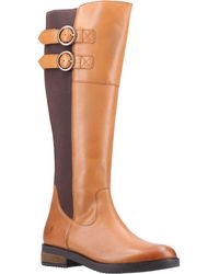 Hush Puppies - Carla Memory Foam Boot Leather - Lyst