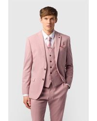Antique Rogue - Single Breasted Long Sleeve Two Button Slim Fit Suit Jacket - Lyst