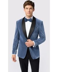 Antique Rogue - Smoke Velvet Slim Fit Jacket - Lyst
