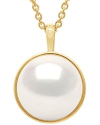 Ateliers Saint Germain - Necklace With Beaded Pendant Surroundings Sleek - Lyst