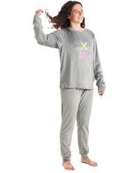 Munich - Winter Pajamas Long Sleeve Velvet Mu5 - Lyst