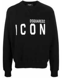DSquared² - Sweatshirt Large Icon Cool Logo Cotton - Lyst
