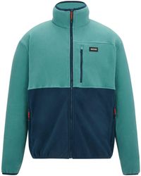 Regatta - Frankie Colour Block Full Zip Fleece Jacket (Arctic/Moonlight Denim) - Lyst