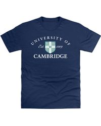 Park Fields - University Of Cambridge Est 1209 T-Shirt Cotton - Lyst