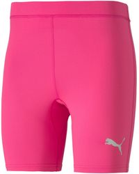 PUMA - Short Tights - Lyst