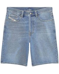 DIESEL - Regular-Short Medium Shorts Cotton - Lyst