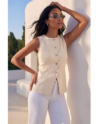 Roman - Contrast Stitch Waistcoat - Lyst