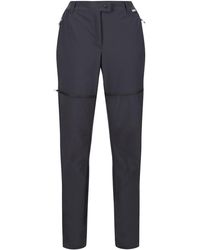 Regatta - Ladies Mountain Zip-Off Trousers (Seal) - Lyst