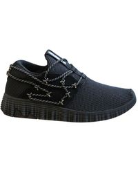Supra - Malli Textile Leather Lace Up Trainers Slip On Shoes 05666 010 - Lyst