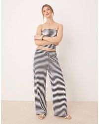ASOS - Low Rise Wide Leg Trouser Co-Ord - Lyst