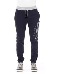 Baldinini - Blauwe Katoenen Broek - Lyst