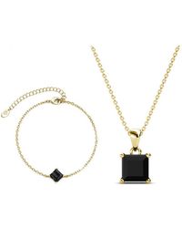 Myc Paris - Einfaches Quadratisches Handschellen-Set - Lyst