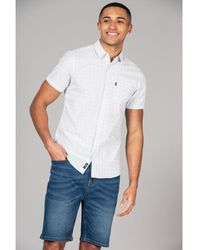Tokyo Laundry - Light Cotton Short Sleeve Button-Up Shirt With Chest Pocket - Lyst