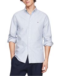 Tommy Hilfiger - Oxford Shirts Cotton Formal Top - Lyst