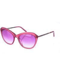 Swarovski - Metalen Zonnebril Met Ovale Vorm Sk0143S - Lyst