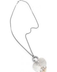 Folli Follie - 3N9F096Cm Ladies Necklace Sterling - Lyst
