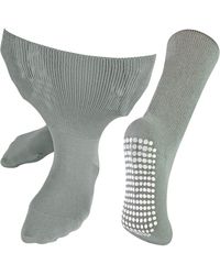 Dr.Socks - Extra Wide Oedema Socks With Non Slip Grips - Lyst