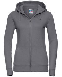 Russell - Ladies Authentic Full Zip Hoodie (Convoy) - Lyst