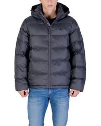 Calvin Klein - Gewatteerde Zip Jas Met Kap - Lyst