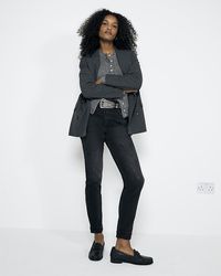River Island - Mom Jeans High Rise Sculpting - Lyst