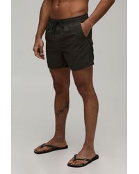 BoohooMAN - Pocket Detail Mid Length Swim Short - Lyst