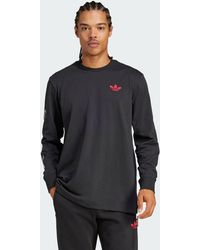 adidas Originals - Ajax Amsterdam Long Sleeve Graphic Tee - Lyst
