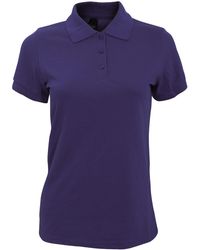 Sol's - Ladies Prime Pique Polo Shirt (Dark) - Lyst