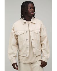 BoohooMAN - Oversized Denim Co-Ord Jacket - Lyst