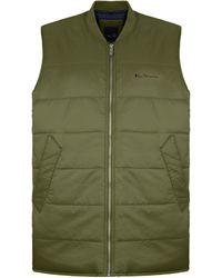 Ben Sherman - Quilted Gilet - Lyst