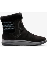 Clarks - Brinkley Cozy Boots Fur - Lyst