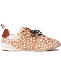 Kurt Geiger - Leather K Slim Runner Sneakers - Lyst