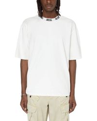 DIESEL - T Volkover Oversized T Shirts Casual Summer Cotton Tee - Lyst
