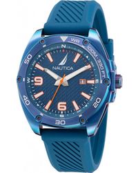 Nautica - Naptcf201 Tin Can Bay Watch - Lyst