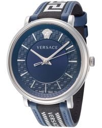 Versace - Ve5A01121 V Circle Watch - Lyst