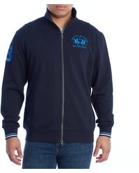 La Martina - Ymf300-Fp568 Regular Fit Zip Up Sweatshirt - Lyst