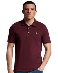 Lyle & Scott - Plain Polo Shirt - Lyst