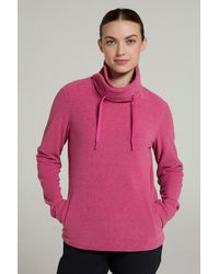 Mountain Warehouse - 'Hebridean' Cowl Neck Fleece Sweater With Front Pockets Breathable - Lyst
