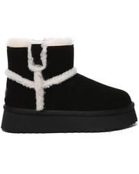 EverAu Australia - Ever Au Barren Leather Chic Platform Short Boots - Lyst