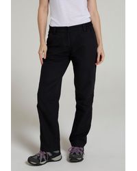 Mountain Warehouse - 'Trek Ii' Trousers Fleece Lined Elastic Waist Quick Dry Outdoor Pants - Lyst