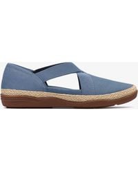 Clarks - Elaina Dusk Denim Nbk Shoes - Lyst