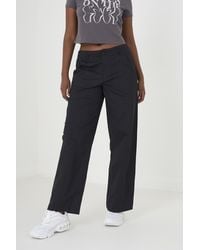 Brave Soul - 'Eloise' Straight Fit Utility Cargo Trousers - Lyst