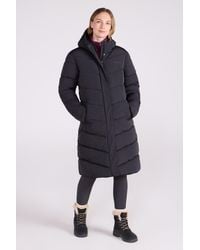 Mountain Warehouse - 'Alexia' Padded Jacket With Adjustable Hood Water Resistant Coat Polyamide - Lyst