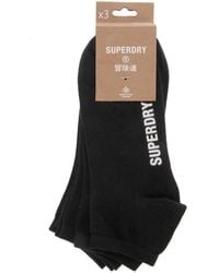Superdry - 3 Pack Of Trainer Socks - Lyst